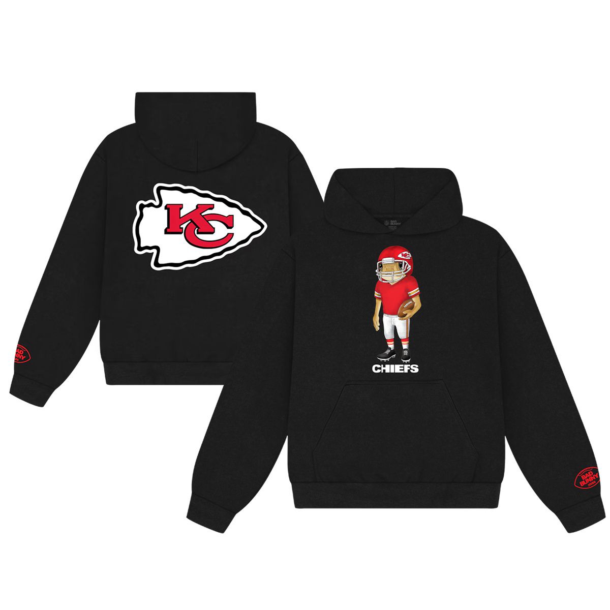 Men 2026 NFL Kansas City Chiefs hoodie black 0011